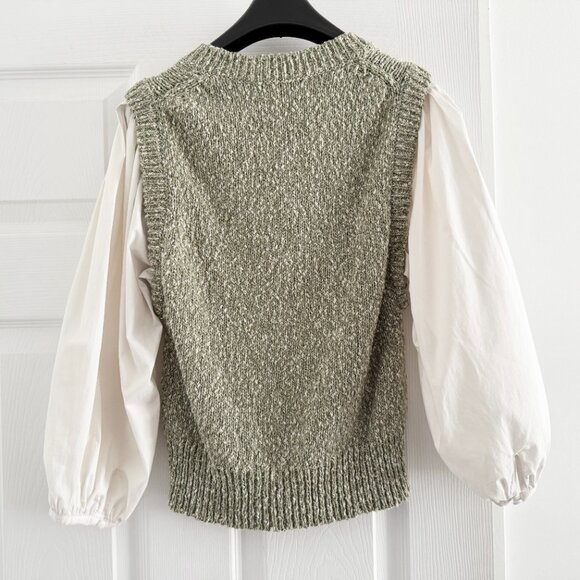 Veronica Beard Green Knit Sweater - Picture 7 of 9